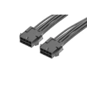 Molex 8 Way Male Micro-Fit 3.0 Wire to Board Cable, 300 mm, Nylon Jacket, 2147572082