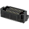 Samtec Vertical Surface Mount PCB Socket 10-Contact 4 Row 0.635 mm Pitch Solder ADF6
