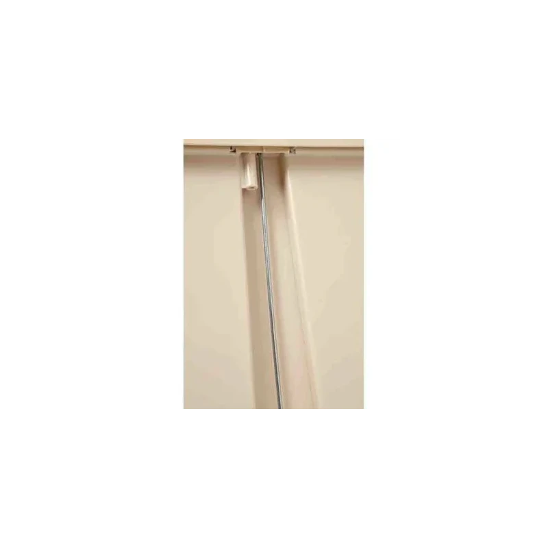 Rubbermaid Commercial Products Slim Jim Resin Waste Bin 30L Beige Pedal Lid 1883456