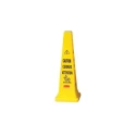 Rubbermaid Commercial Products Wet Floor Cone Yellow Polyethylene 914.4 mm FG627600YEL