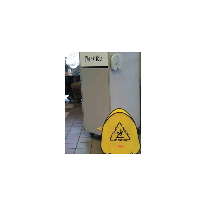 Rubbermaid Commercial Products Wet Floor Cone Yellow Polyethylene 914.4 mm FG627600YEL