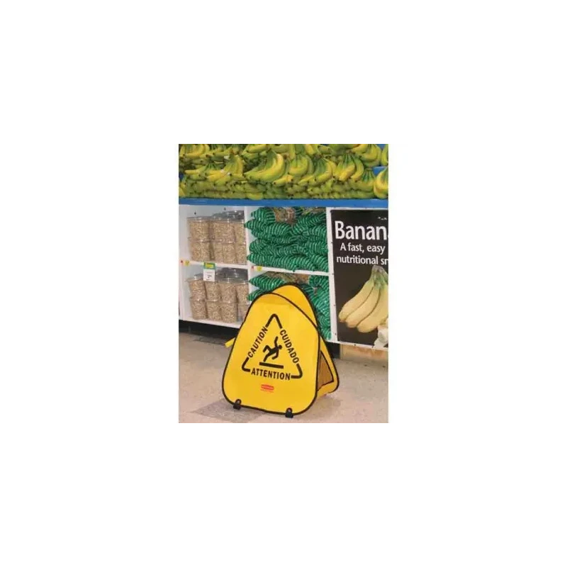 Rubbermaid Commercial Products Wet Floor Cone Yellow Polyethylene 914.4 mm FG627600YEL
