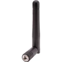 Linx Whip WiFi Antenna, Dual Band, External, Dipole, RP-SMA Male, 2.45–5.5GHz, Omni-Directional, LCD Series ANT-DB1-LCD-RPS