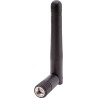 Linx Whip WiFi Antenna, Dual Band, External, Dipole, RP-SMA Male, 2.45 - 5.5GHz, Omni-Directional, LCD Series ANT-DB1-LCD-RPS