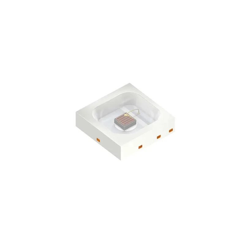 ams OSRAM 2.2 V Red Surface Mount LED, SYNIOS S2222 Series, 200mA, Flat Lens, 2 Pins, KR DDLM31.23-5G7H-25-C4U4