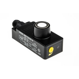 Baumer Block Ultrasonic Proximity Sensor, M12 x 1, 1000 mm Range, 200 mA PNP, 30V, IP67, UNDK 30P1703/S14