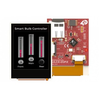 4D Systems LCD Colour Display 50.8 mm, 176 x 220 pixel, SPI, Non-Touch, pixxiLCD-20P2