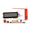 4D Systems pixxiLCD-39 3.9 Inch TFT Starter Kit, Capacitive Touch, 480 x 128 Resolution, SK-pixxiLCD-39P4-CTP