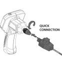 Laserliner Inspection Camera Kit 7.6 mm Probe, 1 m Length, LED, 640 x 480 Pixels, Manual Articulation, 092.914A