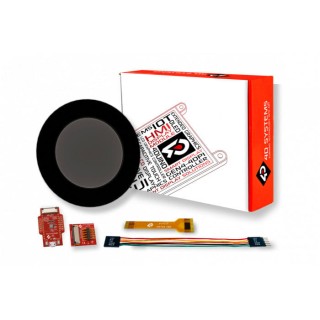 4D Systems pixxiLCD-13 1.3 inch TFT Capacitive Touch Graphics Display Development Starter Kit, 5V, SK-pixxiLCD-13P2-CTP-CLB