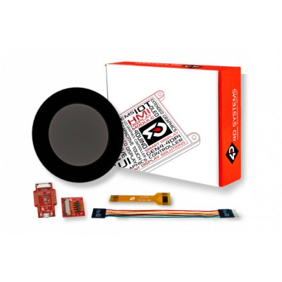 4D Systems pixxiLCD-13 1.3 inch TFT Capacitive Touch Graphics Display Development Starter Kit, 5V, SK-pixxiLCD-13P2-CTP-CLB