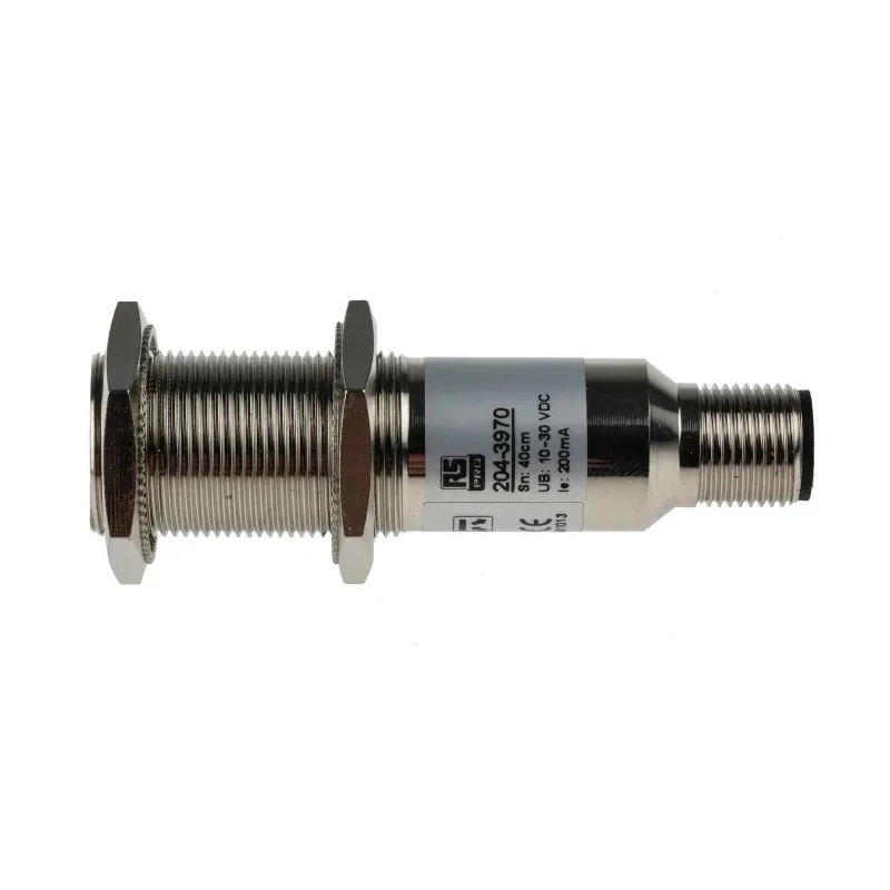 RS Pro Diffuse Reflection Photoelectric Sensor, Cylindrical, 0.4 m Detection Range, NPN NO/NC, M12 Connector, , PR18 IP67