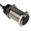 RS PRO Diffuse Reflection Photoelectric Sensor, Cylindrical, 1 m Detection Range, PNP NO/NC, , 30V DC, Copper Nickel IP67