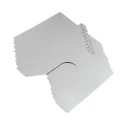 SKF Stainless Steel Pre-Cut Shim, 200 mm x 200 mm x 1 mm, Slot Width 55 mm TMAS 200-100