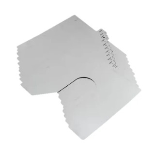SKF Stainless Steel Pre-Cut Shim, 200 mm x 200 mm x 1 mm, Slot Width 55 mm TMAS 200-100