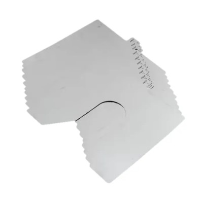 SKF Stainless Steel Pre-Cut Shim, 200 mm x 200 mm x 1 mm, Slot Width 55 mm TMAS 200-100