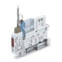 SMC ZK2A10K5TLA-08 Vacuum Generator for ZK2 Series Ejectors, Modular, 12-24VDC/24VDC, -91 kPa, 40 L/min
