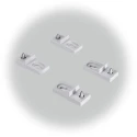 Fibox ARCA Series Plastic Mounting Kit For Use with ARCA IEC WMKQ10M