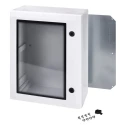 Fibox Polycarbonate Wall Box IP65, Transparent Door, 500 x 400 x 210 mm ARCA 504021W