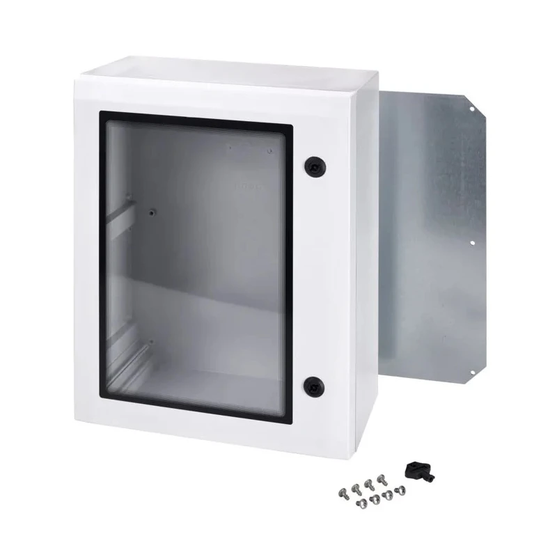 Fibox Polycarbonate Wall Box IP65, Transparent Door, 500 x 400 x 210 mm ARCA 504021W
