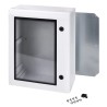 Fibox Polycarbonate Wall Box IP65, Transparent Door, 500 x 400 x 210 mm ARCA 504021W