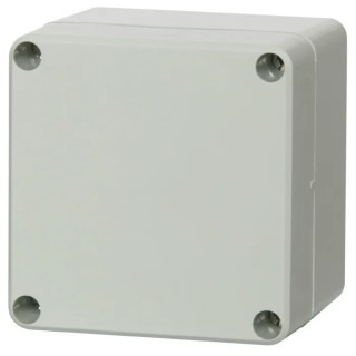Fibox PC Series Polycarbonate General Purpose Enclosure, Light Grey Lid, IP67/IP66, IK07/IK08, 80x95x82 PC 080810 enclosure