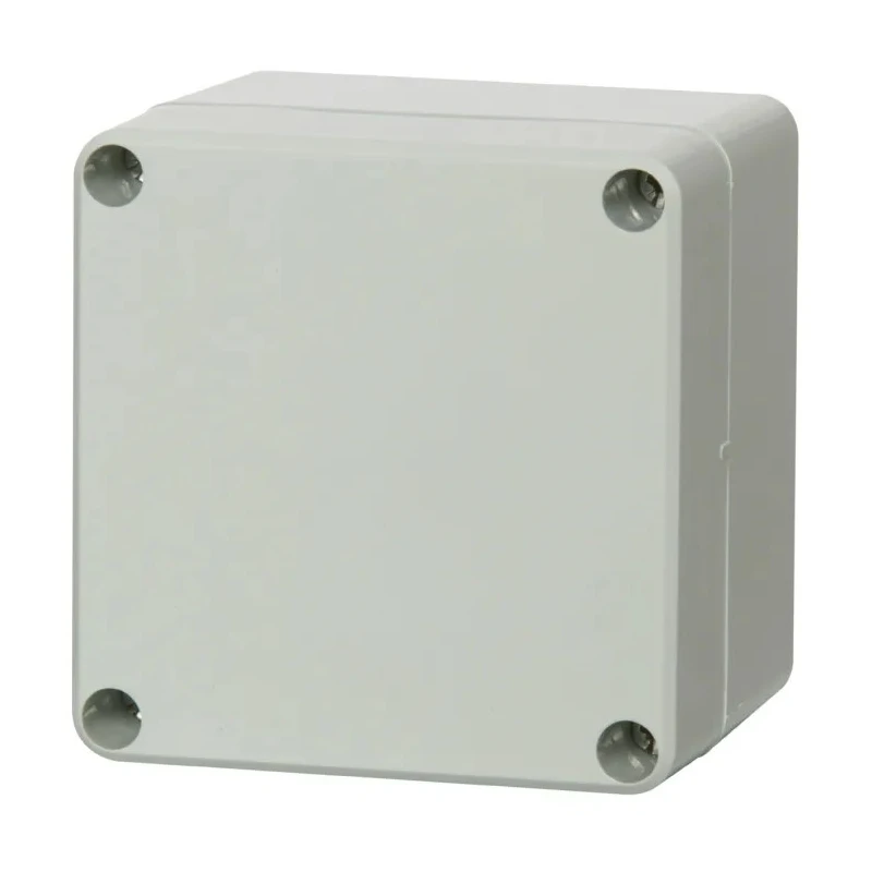 Fibox PC Series Polycarbonate General Purpose Enclosure, Light Grey Lid, IP67/IP66, IK07/IK08, 80x95x82 PC 080810 enclosure