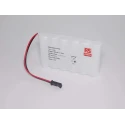 RS PRO AA Rechargeable Battery Pack, 7.2V, 940 mAh, 6 Cell, NiMH, Wire Termination, 204-2759