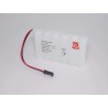 RS PRO AA Rechargeable Battery Pack, 7.2V, 940 mAh, 6 Cell, NiMH, Wire Termination, 204-2759