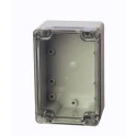 Fibox General Purpose Polycarbonate Enclosure, Light Grey, Clear Lid, 80x160x85 mm, IP67/IP66, IK07/IK08 PCT 081609 enclosure