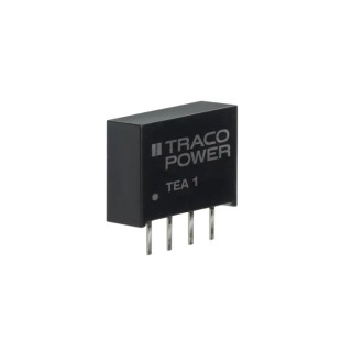 TRACOPOWER DC/DC Converter 5V DC Output, 200mA, PCB Mount, 4.5–5.5V Input, 1W, TEA 1-0505