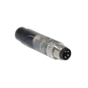 Bulgin M8 Free End Circular Connector, Polyvinyl Chloride Jacket, 30V, IP67, PXPPNP08FIM04ACL050PVC