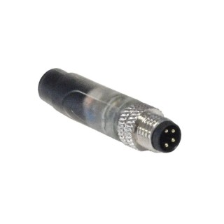 Bulgin M8 Free End Circular Connector, Polyvinyl Chloride Jacket, 30V, IP67, PXPPNP08FIM04ACL050PVC