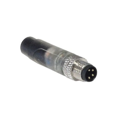Bulgin M8 Free End Circular Connector, Polyvinyl Chloride Jacket, 30V, IP67, PXPPNP08FIM04ACL050PVC