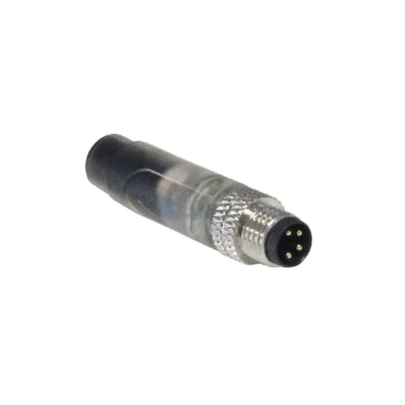 Bulgin M8 Free End Circular Connector, Polyvinyl Chloride Jacket, 30V, IP67, PXPPNP08FIM04ACL050PVC