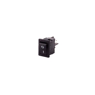 Bulgin SPST On-Off Rocker Switch Panel, Panel Mount, 10A, 250V AC, Rectangular, Non-Illuminated H8600VBACN
