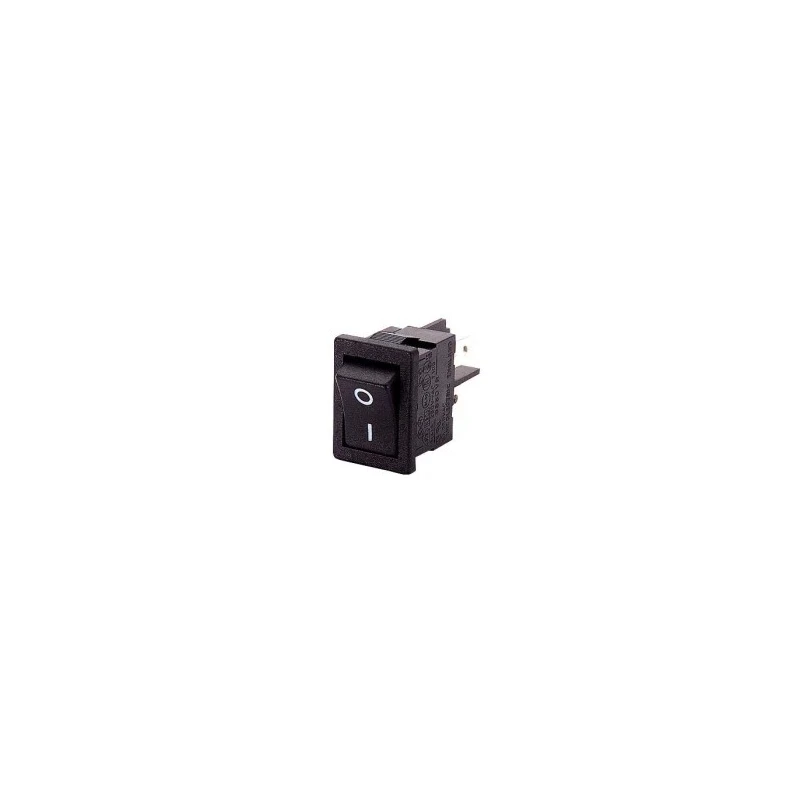 Bulgin SPST On-Off Rocker Switch Panel, Panel Mount, 10A, 250V AC, Rectangular, Non-Illuminated H8600VBACN