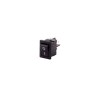 Bulgin SPST On-Off Rocker Switch Panel, Panel Mount, 10A, 250V AC, Rectangular, Non-Illuminated H8600VBACN