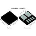 Vishay Dual N-Channel MOSFET, 101A, 30V, Enhancement, 8-Pin PowerPAK 1212 Package SISF06DN-T1-GE3