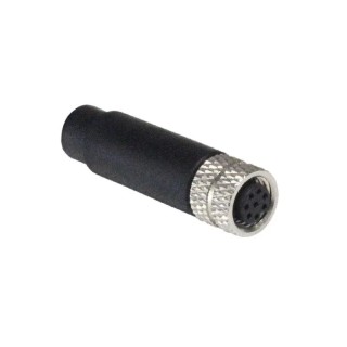 Bulgin Circular Connector M8 Free End Polyvinyl Chloride IP67 30V PXPPVC08FBF08ACL010PVC