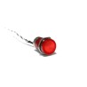 Bulgin Capacitive Switch Momentary NO Illuminated, Red & Green LEDs, On-Off, IP68, Red Anodised Aluminium, 24V DC MC16MORRG