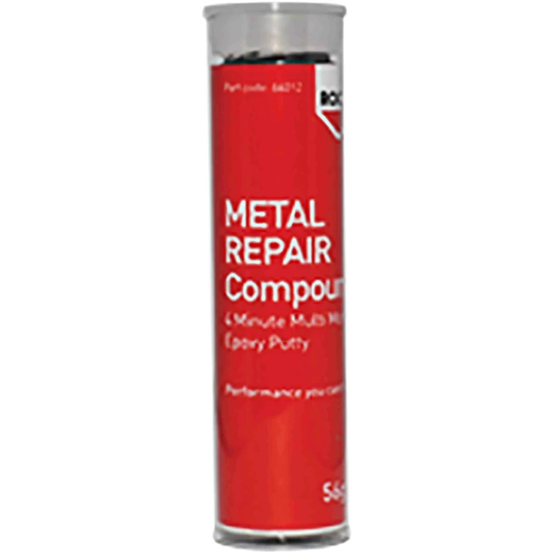 Rocol Metal Repair Compound Grey Epoxy Putty 56 g Bottle 64012