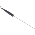 RS Pro Type K Dome Immersion Temperature Probe 1100°C Max, 210 mm Length, 3 mm Diameter, Mini Plug, 204-8390