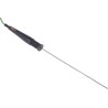 RS Pro Type K Dome Immersion Temperature Probe 1100°C Max, 210 mm Length, 3 mm Diameter, Mini Plug, 204-8390
