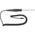 RS Pro Perforated Air Temperature Probe, 110 mm Length, 4 mm Diameter, -50°C to 50°C, DIN Connector, Stainless Steel PT100