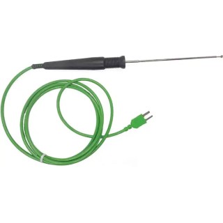 RS PRO Centre Tapped Stationary Disc Surface Temperature Probe 150 mm Length 4 mm Diameter 600°C Max 204-8397