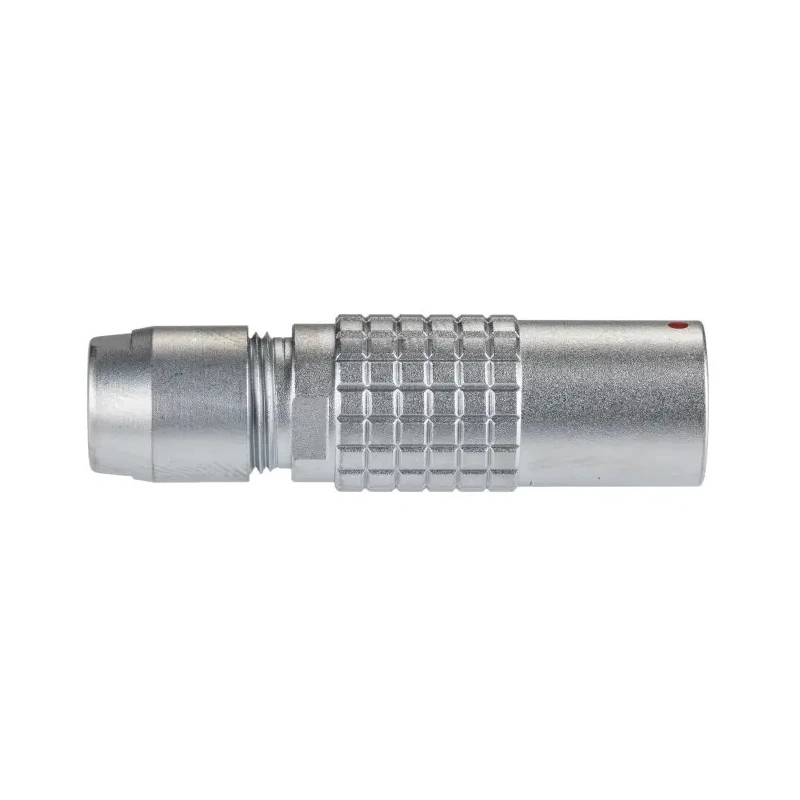 LEMO Circular Connector 5 Contacts Cable Socket Female IP50 Brass Straight Solder 1B Series PHG.1B.305.CLLD52