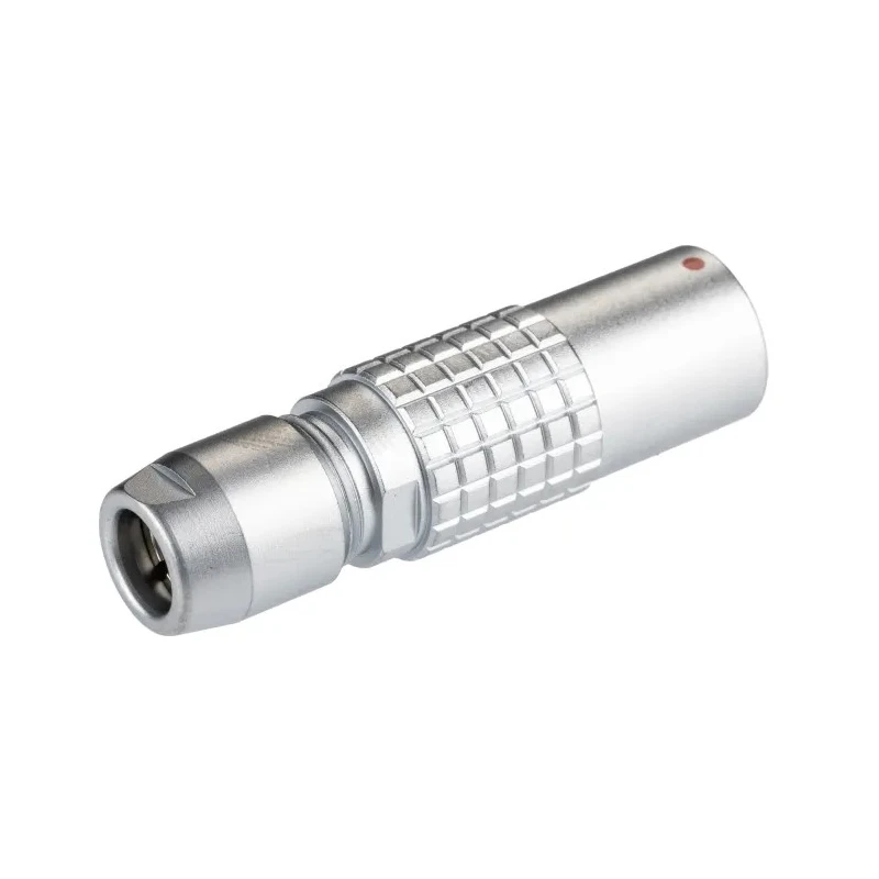 LEMO Circular Connector 5 Contacts Cable Socket Female IP50 Brass Straight Solder 1B Series PHG.1B.305.CLLD52