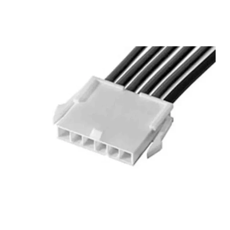 Molex 6 Way Female Mini-Fit Jr to 6 Way Female Mini-Fit Jr Wire to Board Cable, 150 mm, Nylon Jacket, 600V 215320-2061