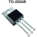 Vishay N-Channel Power MOSFET 41A, 600V, TO-220, Fast Body Diode, SiHP068N60EF-GE3